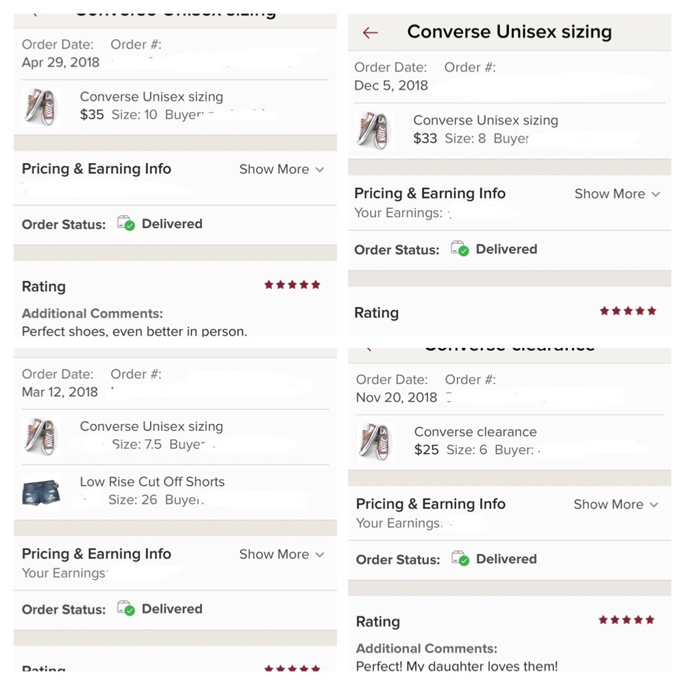 Converse All Star Unisex sizing - Picture 3 of 8